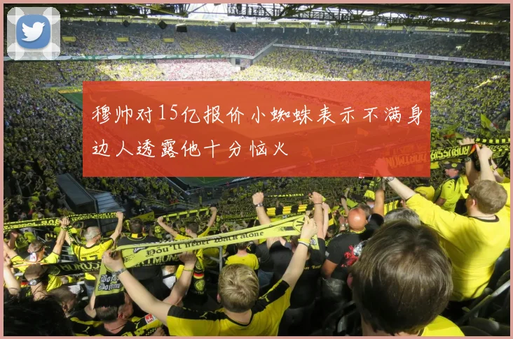 穆帅对15亿报价小蜘蛛表示不满身边人透露他十分恼火
